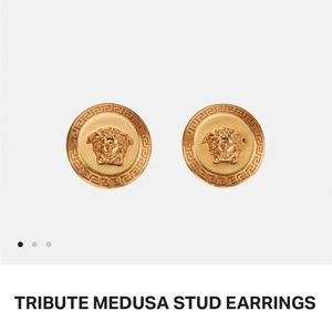Versace Medusa Stud Earrings